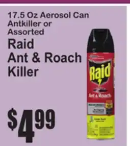 SuperFresh 17.5 Oz Aerosol Can Antkiller or Assorted Raid Ant & Roach Killer offer