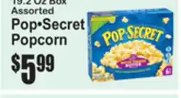 SuperFresh Assorted PopΒ·Secret Popcorn offer