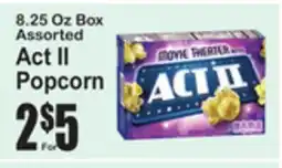 SuperFresh Act II Popcorn offer