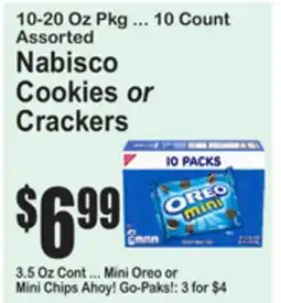 SuperFresh Nabisco Cookies or Crackers offer