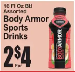 SuperFresh Body Armor Sports Drinks offer