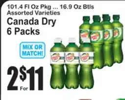 SuperFresh Canada Dry 6 Packs offer