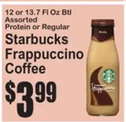 SuperFresh Starbucks Frappuccino Coffee offer