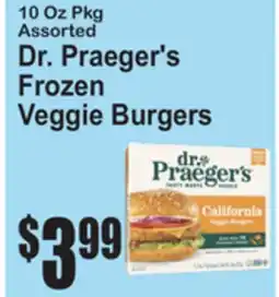 SuperFresh Dr. Praeger's Frozen Veggie Burgers offer