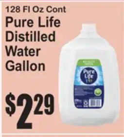 SuperFresh Pure Life Distilled Water Gallon offer