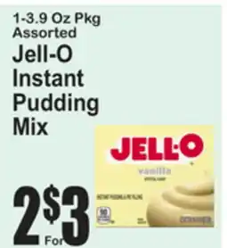 SuperFresh Jell-O Instant Pudding Mix offer