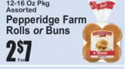 SuperFresh Pepperidge Farm Rolls or Buns offer