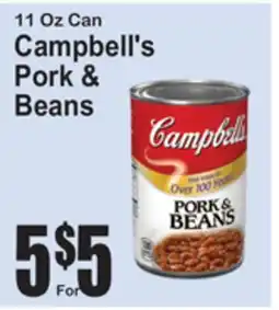 SuperFresh Campbell's Pork & Beans offer