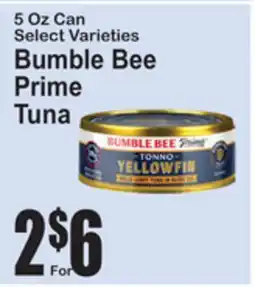 SuperFresh Bumble Bee Prime Tuna offer