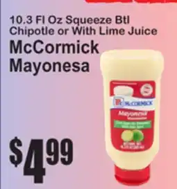 SuperFresh McCormick Mayonesa offer