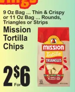 SuperFresh Mission Tortilla Chips offer