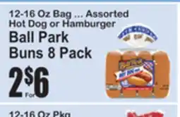 SuperFresh Ball Park Buns offer