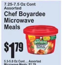 SuperFresh Chef Boyardee Microwave Meals offer