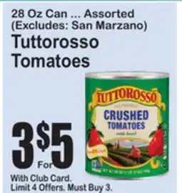 SuperFresh Tuttorosso Tomatoes offer