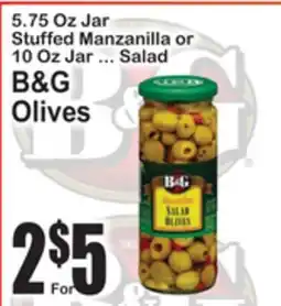 SuperFresh B&G Olives offer