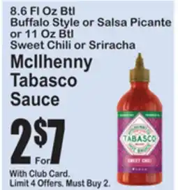 SuperFresh McIlhenny Tabasco Sauce offer