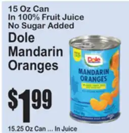 SuperFresh Dole Mandarin Oranges offer