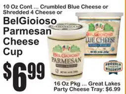 SuperFresh BelGioioso Parmesan Cheese Cup offer