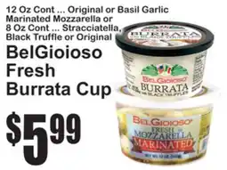 SuperFresh BelGioioso Fresh Burrata Cup offer