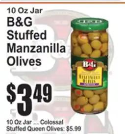 SuperFresh B&G Stuffed Manzanilla Olives offer