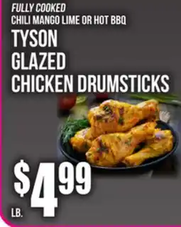 SuperFresh TYSON GLAZED CHICKEN DRUMSTICKS offer