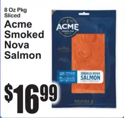 SuperFresh Acme Smoked Nova Salmon offer