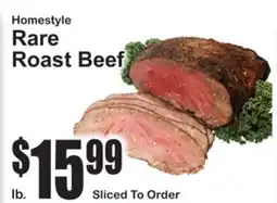 SuperFresh Homestyle Rare Roast Beef offer
