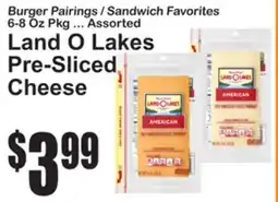 SuperFresh Land O Lakes Pre-Sliced Cheese offer