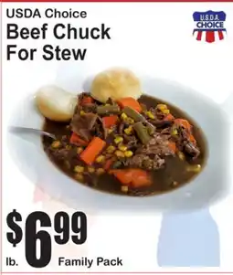 SuperFresh USDA Choice Beef Chuck For Stew offer