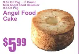 SuperFresh Mini Angel Food Cakes offer