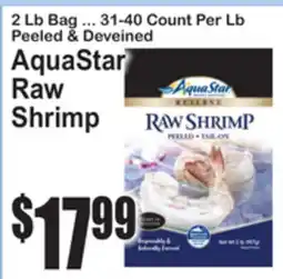 SuperFresh AquaStar Raw Shrimp offer