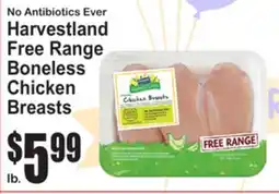 SuperFresh Harvestland Free Range Boneless Chicken Breasts offer