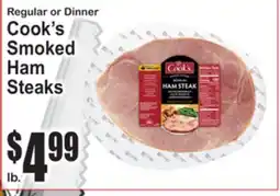 SuperFresh Cook's Smoked Ham Steaks offer