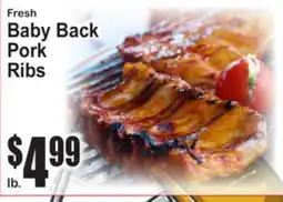 SuperFresh Fresh Baby Back Pork Ribs offer