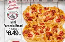 Angelo Caputo's Fresh Market Mini Focaccia Bread offer