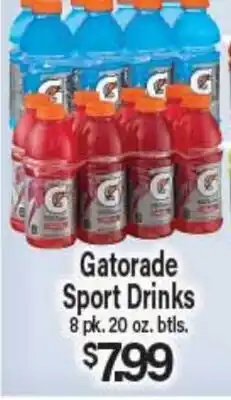 Angelo Caputo's Fresh Market Gatorade Sport Drinks offer