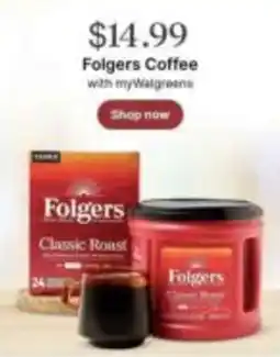 Walgreens Folgers Classic Roast offer