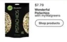 Walgreens Wonderful pistachios offer