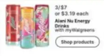 Alani Nu Energy Drinks