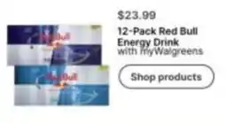 Walgreens Red Bull Energy Drink offer