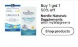 Walgreens Nordic Naturals Supplements offer