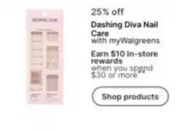 Walgreens Dashing Diva Nail Care offer