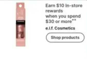 Walgreens e.l.f. Cosmetics offer