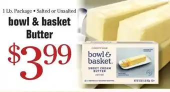 Bowl & basket butter