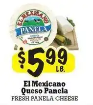 La Michoacana El Mexicano Queso Panela offer