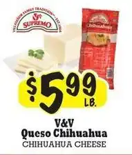 La Michoacana V&V Queso Chihuahua offer