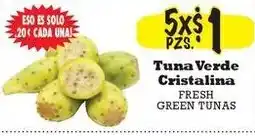 La Michoacana Tuna Verde Cristalina offer