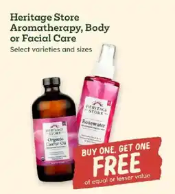 Sprouts Farmers Market Heritage Store Rosewater offer