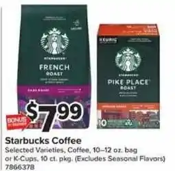 Giant Food Starbucks Coffee offer