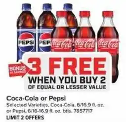 Giant Food Coca-Cola or Pepsi offer